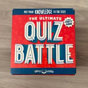 The Ultimate Quiz Battle Trivia Party Game by Professor Puzzle – As-Is